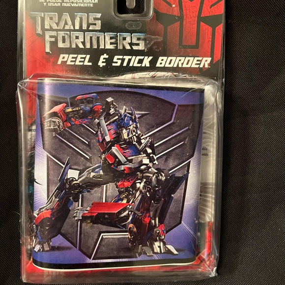 Transformers Stick and Peel Boarder - Picture 1 of 2